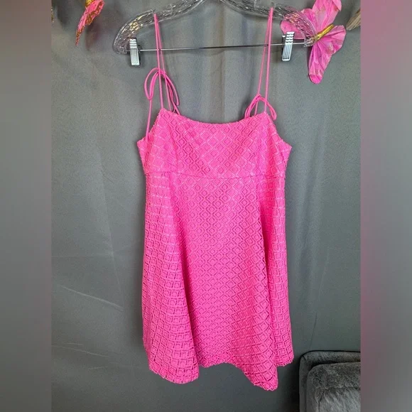 Amanda Uprichard Kellyann Empire Lace Mini Dress- Sz Small - Picture 4 of 9